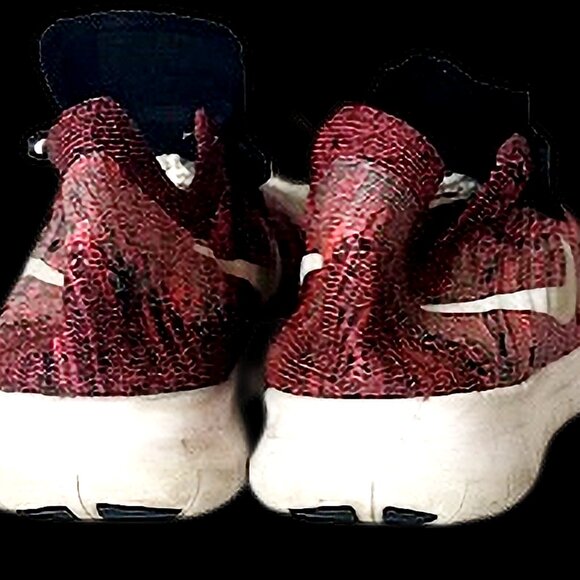 Nike Free RN Flyknit 2017 Red Athletic Running Shoes SZ 8 - Picture 4 of 7
